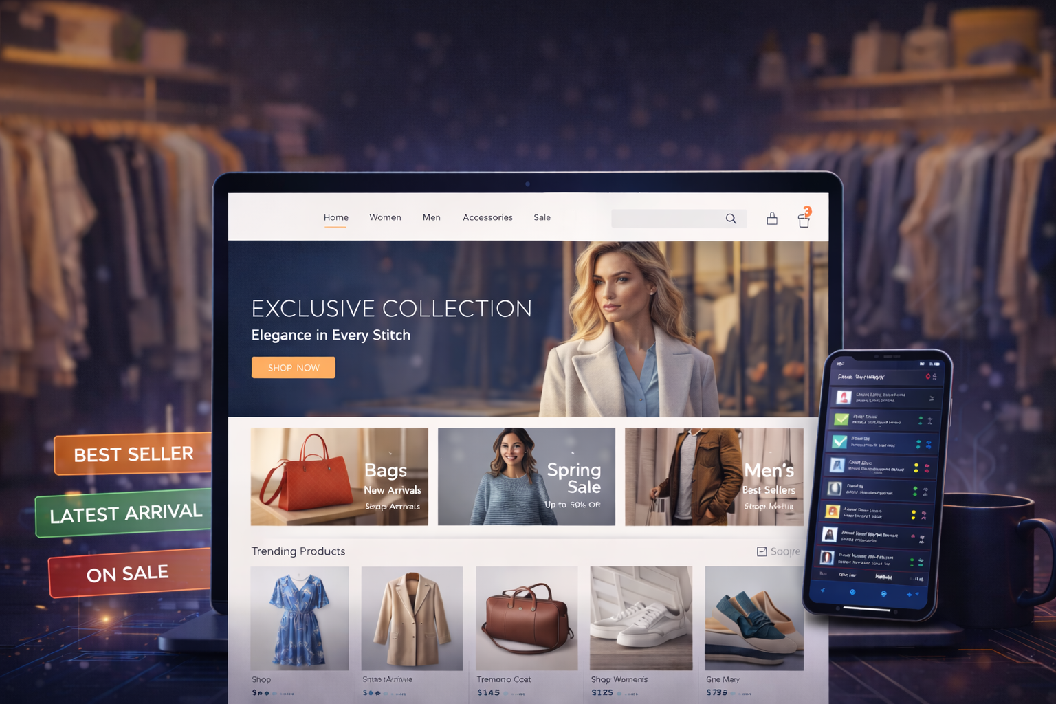 Velour - Online Shopping Store